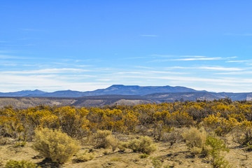 Naklejka premium Patagonia Landscape Chubut Argentina