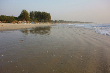 Paradise beach in Cap Skirring, Casamance, Senegal