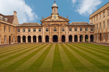 Fototapeta na wymiar Cambridge University - Emmanuel College
