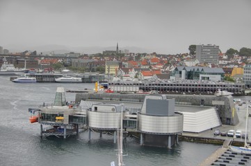 ruelles de Stavanger en Norv&egrave;ge