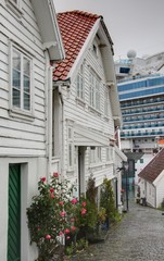 Fototapeta na wymiar Port de Stavanger en Norvège