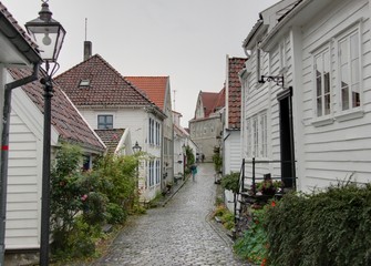 Port de Stavanger en Norv&egrave;ge