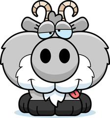 Cartoon Goofy Goat