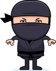 Angry Cartoon Little Ninja