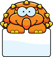 Little Ankylosaurus Sign