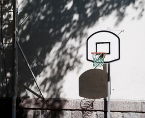 basketball stand, the summer of helsinki, finland