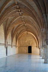 Fototapeta na wymiar jeronimos monastery in Portugal