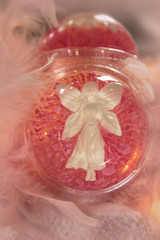 Homemade Jelly in the form of a flower