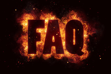 faq fire text flame flames burn burning hot explosion