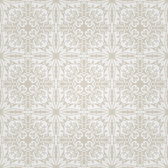 Fototapeta premium Seamless beige abstract pattern with gradient. Vector illustration