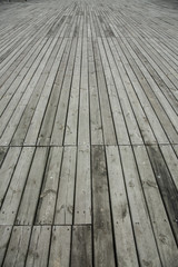 Wooden floor surface