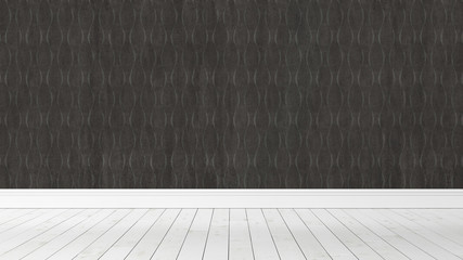 Modern bright interior . 3D rendering