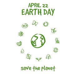 Earth Day illustration