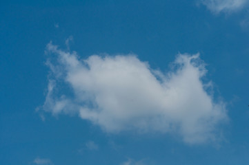 Fototapeta premium White clouds on blue sky