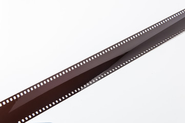 Retro and vintage film strip roll