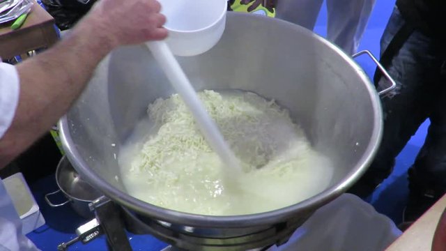 preparation of mozzarella