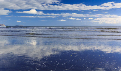 Obraz premium beautiful sea landscape. Location: New Zealand Aotearoa