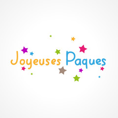 Obraz premium joyeuses pâques