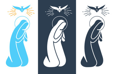  Annunciation Virgin Mary Icon