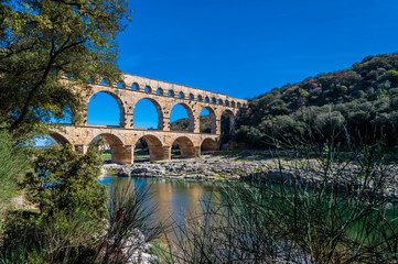 Fototapeta premium Pont du Gard, France.
