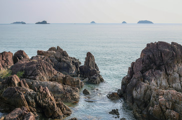 rocky shore