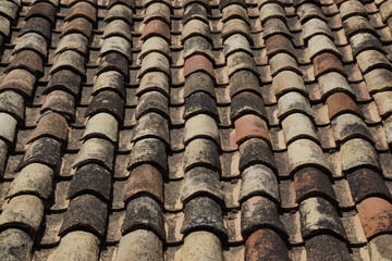 old roof tiles