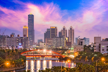 Kaohsiung, Taiwan Skyline