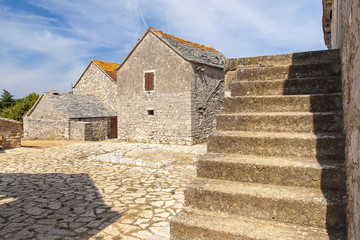 Fototapeta na wymiar view of the village Humac on the island of Hvar