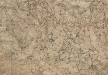 Abstract vintage  wrinkled textured brown paper background for text or image.