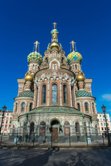 Fototapeta na wymiar Church of the Savior on Blood, Saint Petersburg Russia