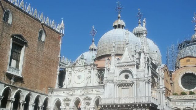 Saint Mark's Square and San Marco Companile tower