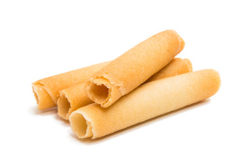 Biscuit rolls isolated