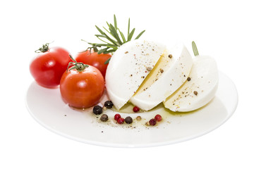 Mozzarella with rosemary
