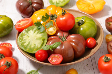 various tomatoes