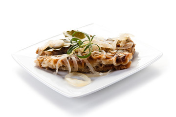 Fish dish - fried herring