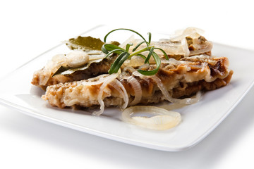 Fish dish - fried herring