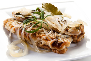 Fish dish - fried herring