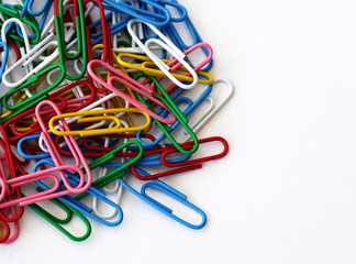 Colored paper clips