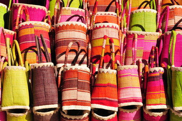 bags on a market