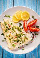 Fish dish - fried cod