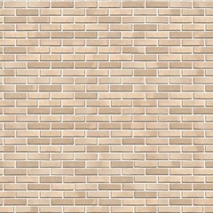 Seamless texture wall light yellow brick decorative
