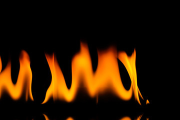 Fire flames background