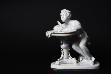 Ceramic figurine of Pushkin