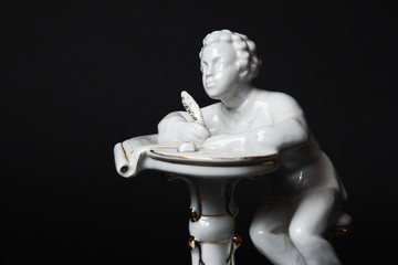 Ceramic figurine of Pushkin