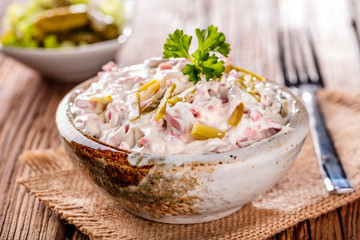 Fleischsalat 