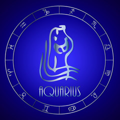     Aquarius astrology sign 