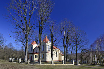 ancient greek catholic  church in Bednarka near Gorlice,  Poland © Jurek Adamski