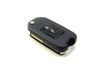 car key remote isolated on white background
