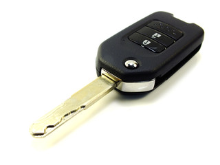 car key remote isolated on white background
