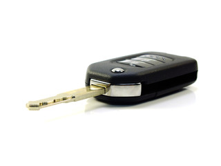 car key remote isolated on white background